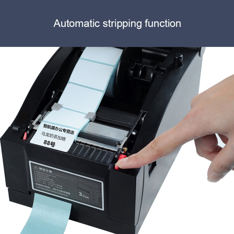 Xprinter XP-350B USB Port Thermal Automatic Calibration Barcode Printer