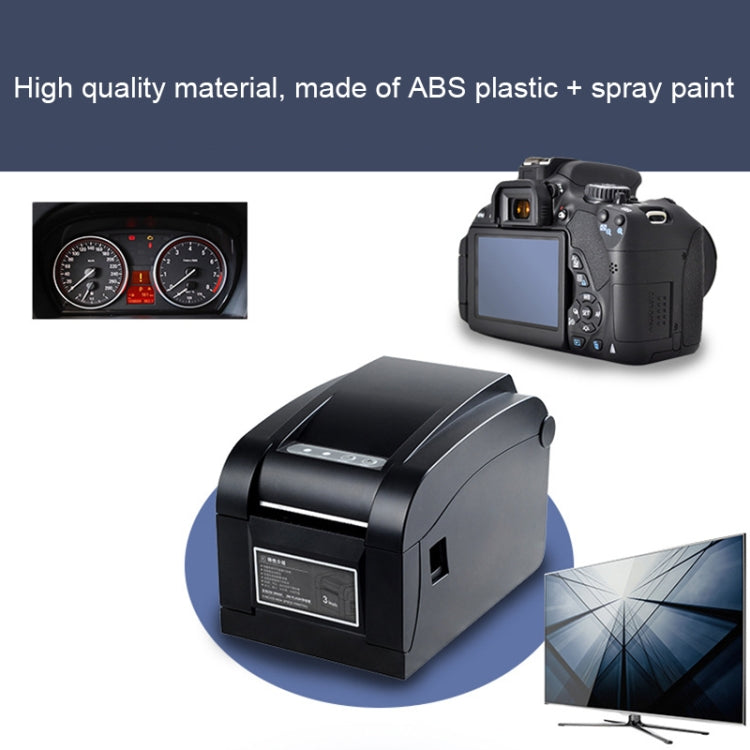 Xprinter XP-350B USB Port Thermal Automatic Calibration Barcode Printer