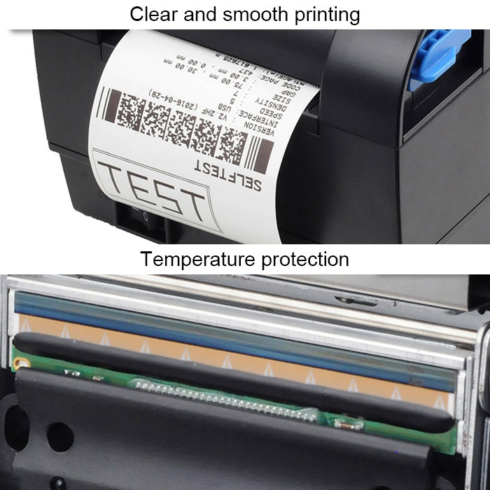 Xprinter XP-365B USB Port Thermal Automatic Calibration Barcode Printer