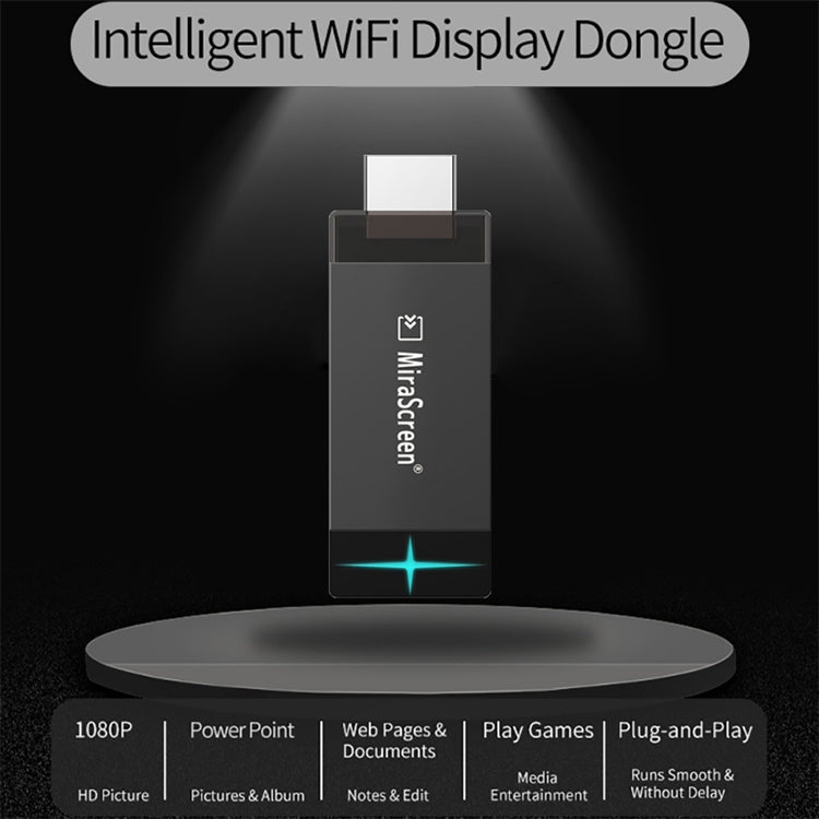 D5 Wireless TV Dongle 1080P High Definition Screen Device Connector Adapter Display Receiver for Andriod & IOS