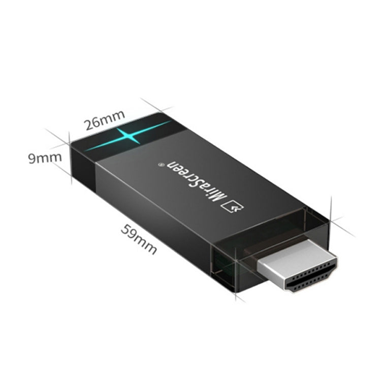 D5 Wireless TV Dongle 1080P High Definition Screen Device Connector Adapter Display Receiver for Andriod & IOS