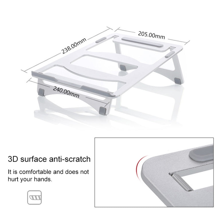 Portable Aluminum Alloy Cooling Holder Can Be Folded