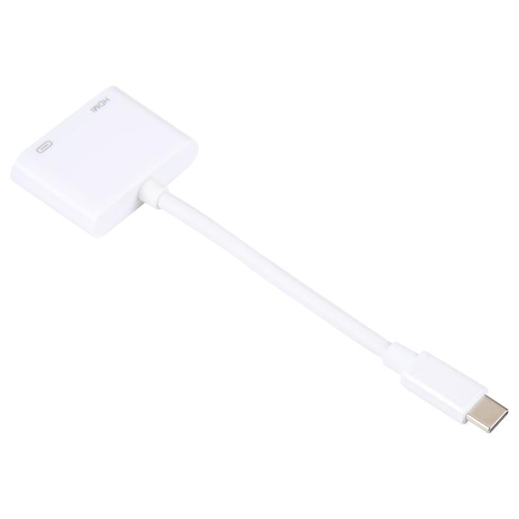 USB-C/Type-C to HDMI+USB-C/Type-C 4K/30HZ Digital AV Adapter