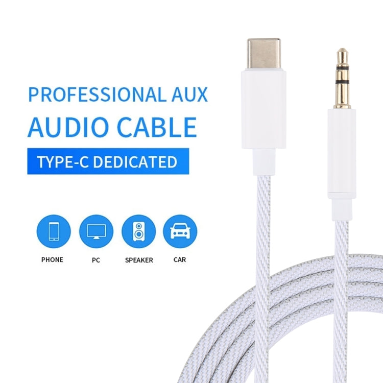 JH-030-A USB-C/Type-C to 3.5mm AUX Audio Adapter Cable