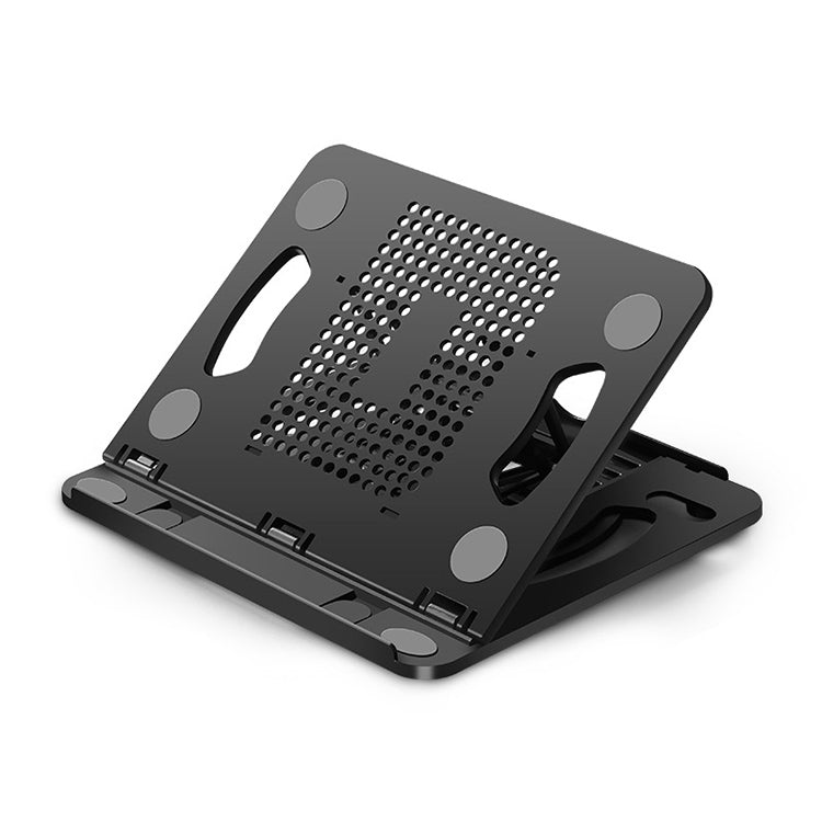 S6 Universal Rotatable Foldable 8-level Laptop Cooling Bracket with Handle
