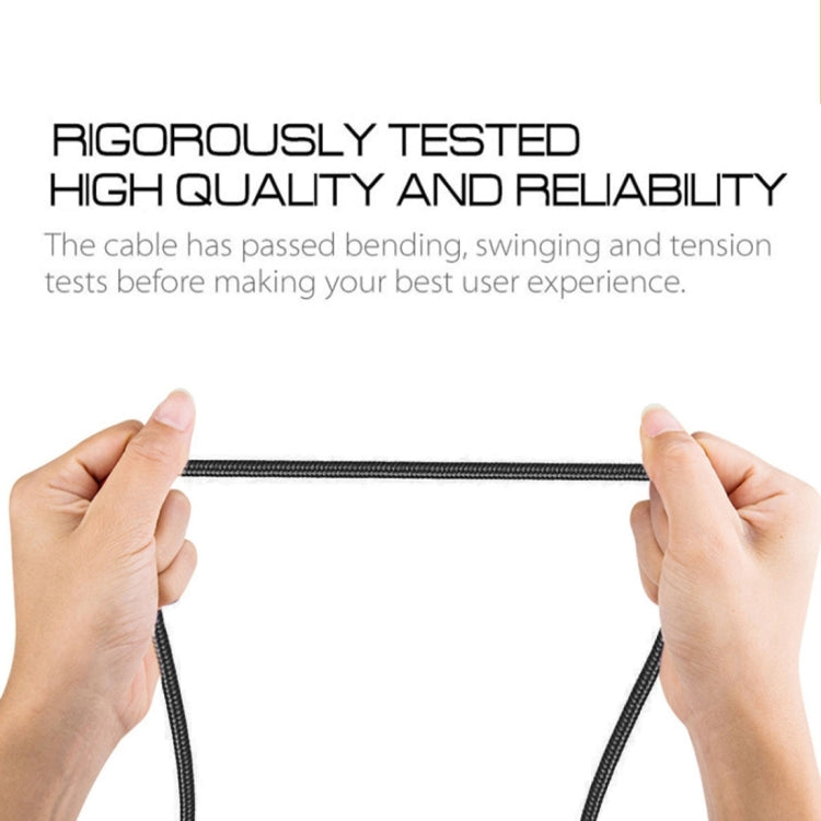 PD 100W 7.4 x 0.6mm Male to USB-C / Type-C Male Nylon Weave Power Charge Cable for Dell, Cable Length: 1.7m