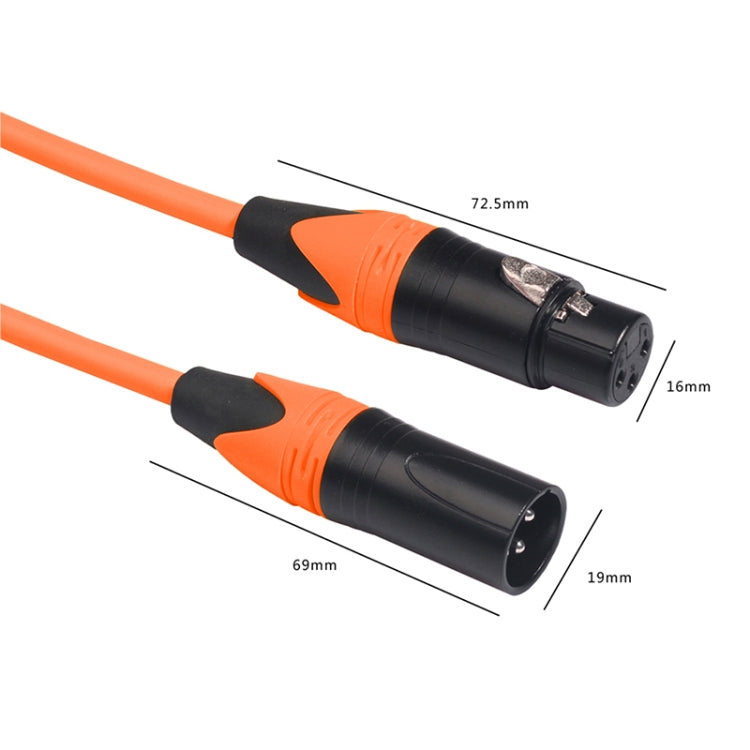 XRL Male to Female Microphone Mixer Audio Cable, Length: 1m