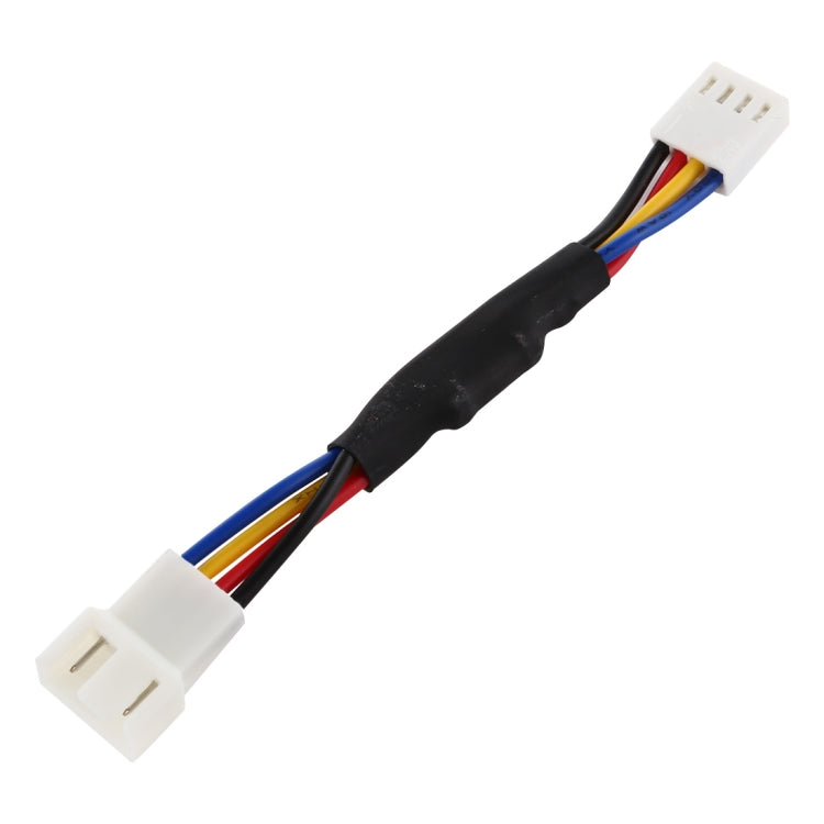 4 Pin CPU Fan PWM Deceleration Cable Temperature Control Drop Speed Cord, Length: 11cm