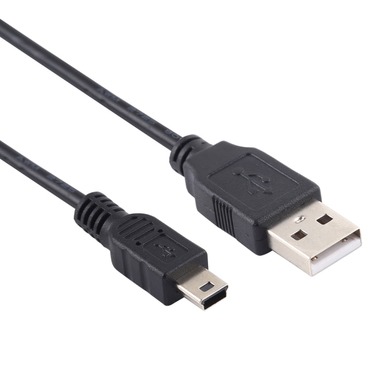 USB to Mini USB 5 Pin Data Sync Charging Cable, Length: 1.5m