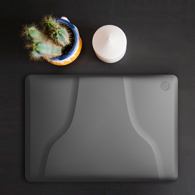 Split Waterproof PC Crystal Laptop Protective Case for Huawei MateBook 13 inch, with Stand & Handle