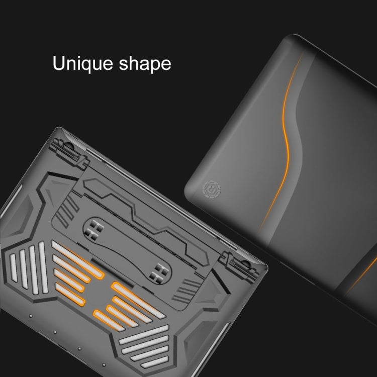 Split Waterproof PC Crystal Laptop Protective Case for Huawei MateBook X Pro, with Stand & Handle