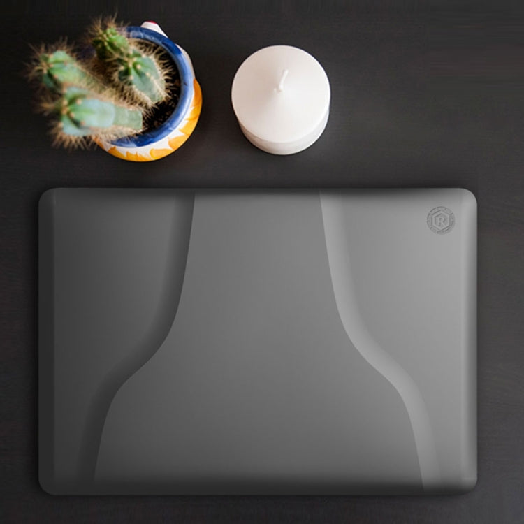 Split Waterproof PC Crystal Laptop Protective Case for Huawei MateBook X Pro, with Stand & Handle