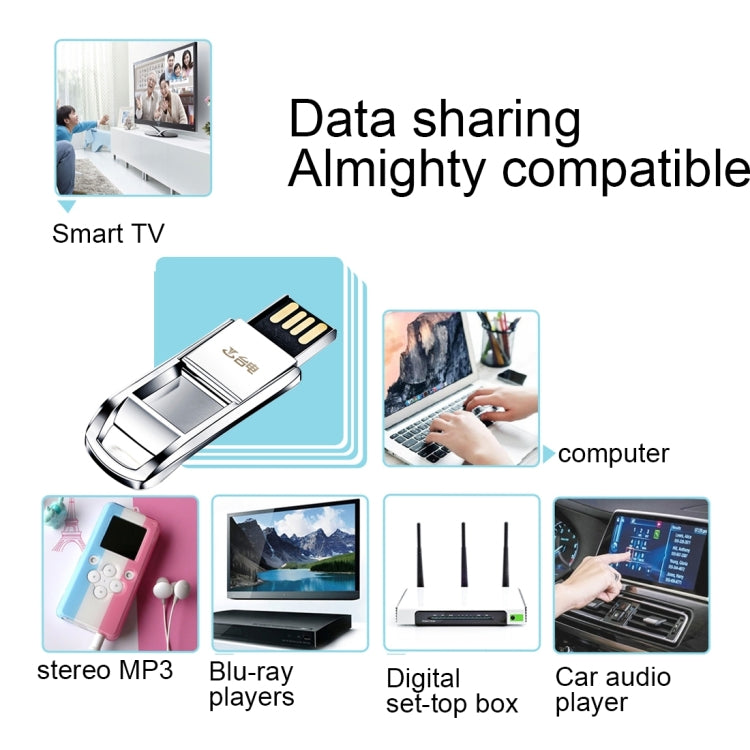 Teclast 16GB Le U Series Ultrathin Streamline Metal Body USB2.0 Flash Disk Drive for PC, Notebook, Laptop and Computer