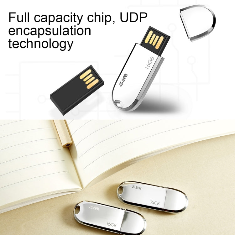 Teclast 16GB Huan U Series Metal Body USB2.0 Flash Disk Drive for Mac and PC(White)