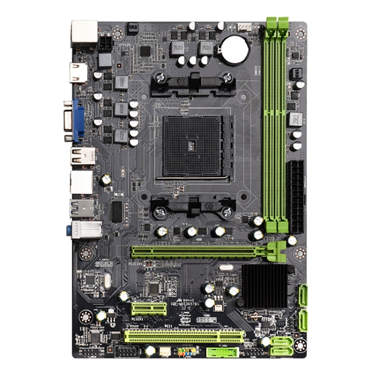 A88 Dual Channel DDR3 Desktop Computer Mainboard, Support for All Series FM2 / FM2+ Series Processors, Discrete Graphics