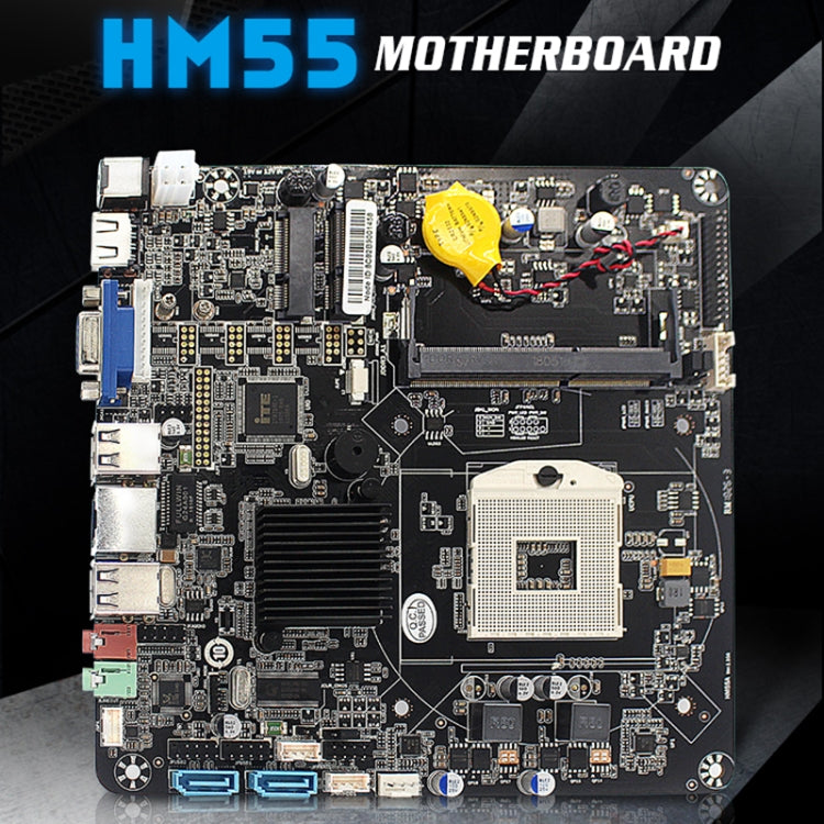 HM55 PGA988 DDR3 Desktop Computer Mainboard, Integrated Graphics