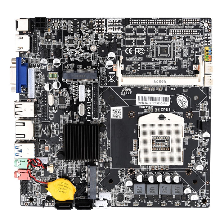HM65 DDR3 Integrated Machine Desktop Computer Mainboard, Support for Intel i7 / i5 / i3 Series CPU