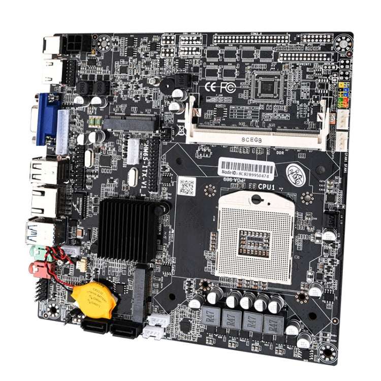 HM65 DDR3 Integrated Machine Desktop Computer Mainboard, Support for Intel i7 / i5 / i3 Series CPU