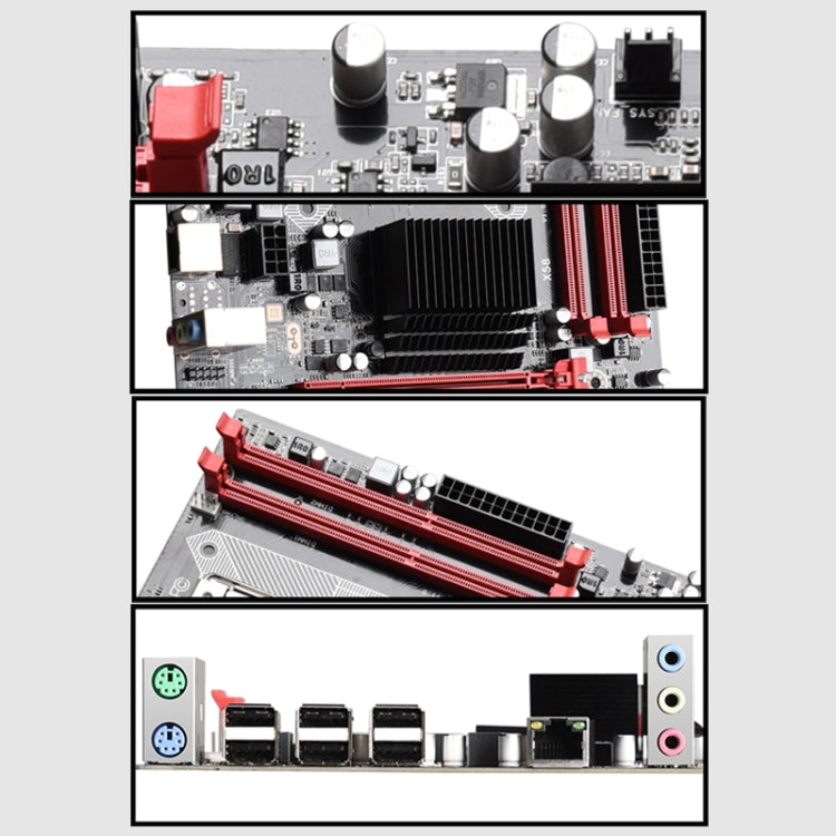 X58 2.0 DDR3 Desktop Computer Mainboard, Support for All Series LGA 1366 Processor, Discrete Graphics