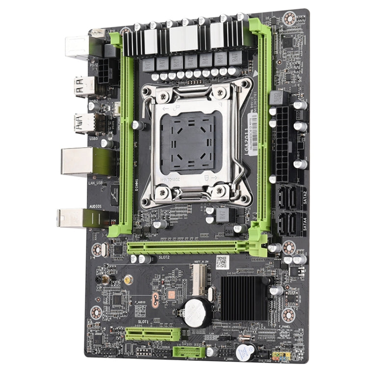 X79M2 2.0 DDR3 Desktop Computer Game Mainboard, Support for LGA 2011 Pin Series Processor, Discrete Graphics