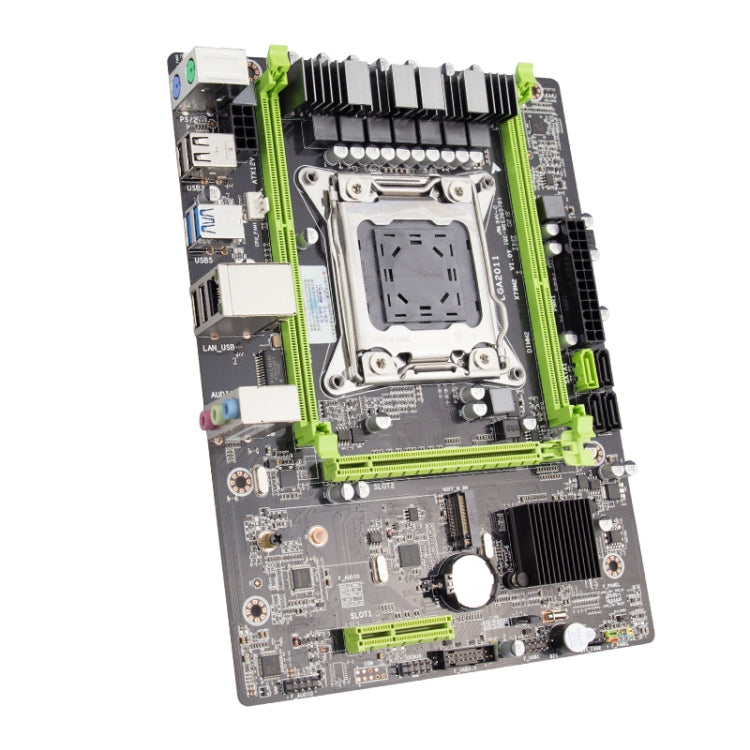 X79M2 3.0 DDR3 Desktop Computer Mainboard, Support for LGA 2011 Pin Series Processor, Discrete Graphics