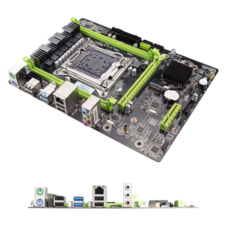 X79M2 3.0 DDR3 Desktop Computer Mainboard, Support for LGA 2011 Pin Series Processor, Discrete Graphics