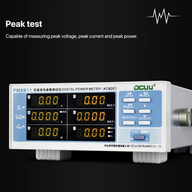 DCUU PM9911 Intelligent Electrical Parameters Measuring Instrument