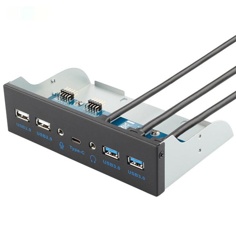 2 x USB 3.0 + 2 x USB 2.0 + HD Audio + USB-C / Type-C Optical Drive Front Panel