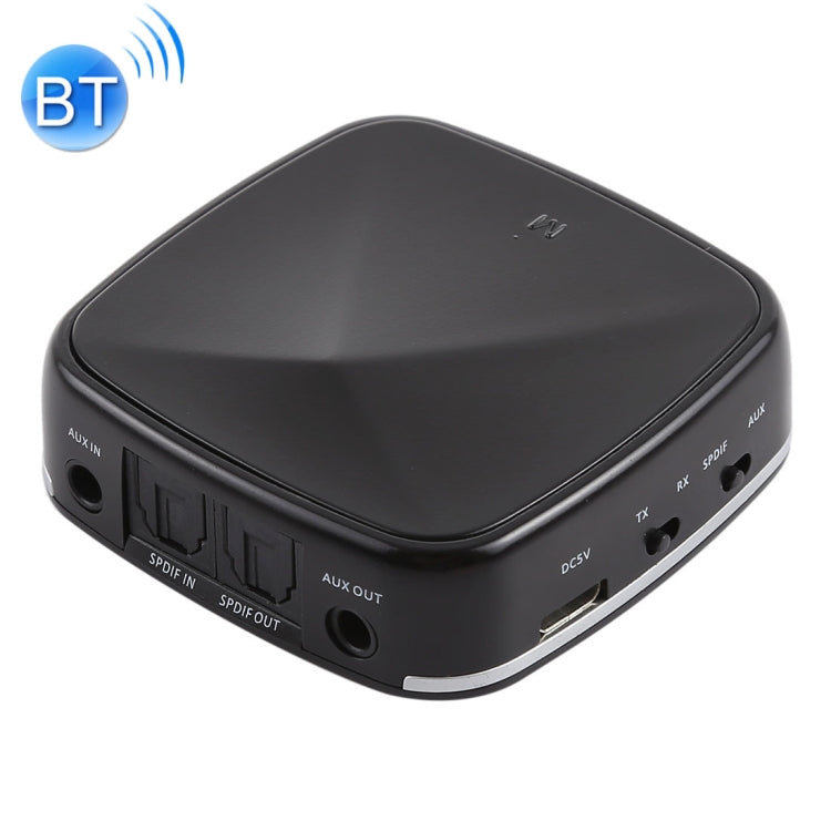 JRBC03 2 in 1 Toslink / SPDIF Optical Bluetooth Audio Receiver Transmitter Adapter (Black)