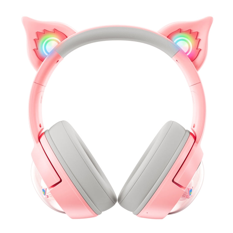 B5 Cat Ear Design USB-C / Type-C RGB Wireless Bluetooth HiFi Headset