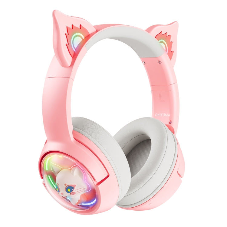 B5 Cat Ear Design USB-C / Type-C RGB Wireless Bluetooth HiFi Headset