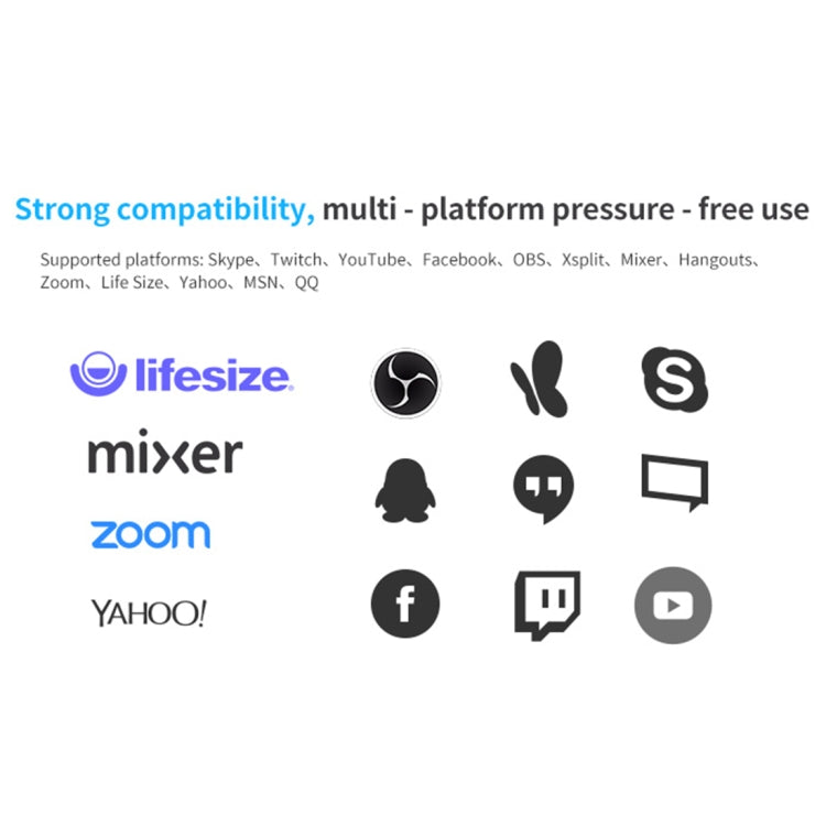 H703 2.0 Mega Pixels Full HD 1080P Drive-free Auto Focus USB Computer Camera with Dual Omnidirectional Noise Reduction Microphone(Black)