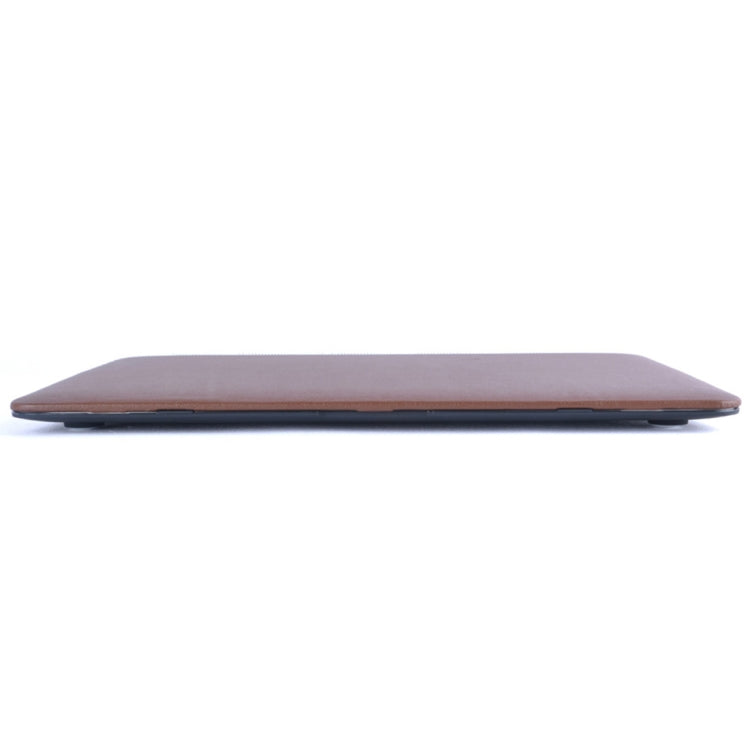 Laptop PU Leather Paste Case for MacBook Pro 15.4 inch A1990 (2018) / A1707 (2016 - 2017)