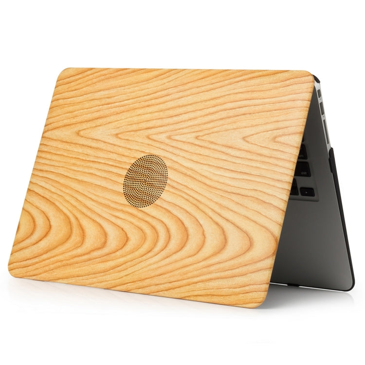Wood Texture 01 Pattern Laptop PU Leather Paste Case for MacBook 12 inch A1534 (2015 - 2017)