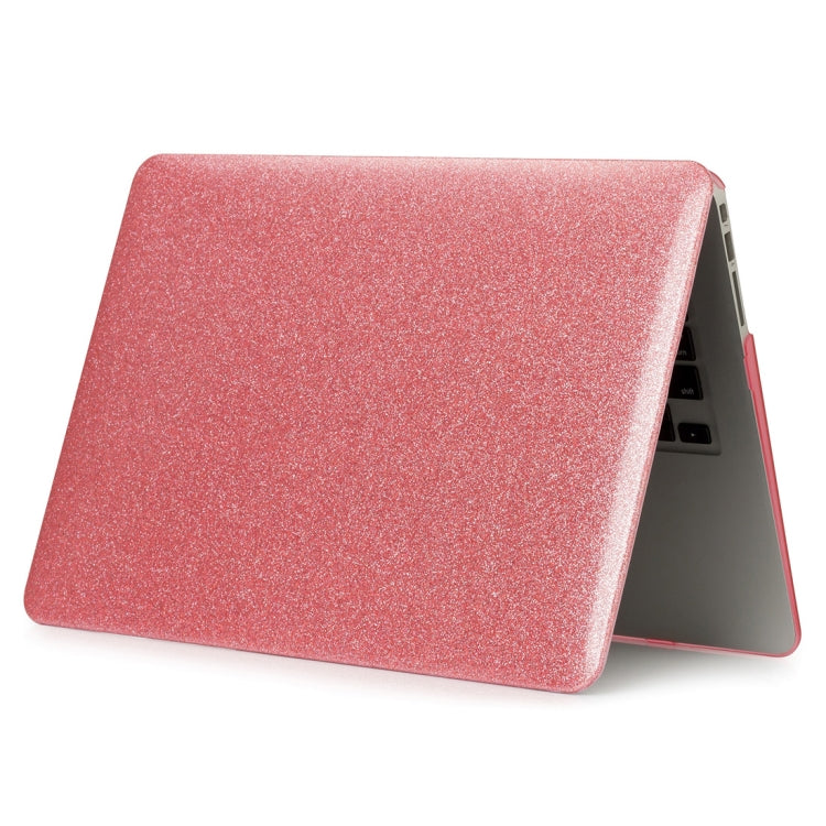 Glittery Powder Laptop PU Leather Paste Case for MacBook 12 inch A1534 (2015 - 2017)