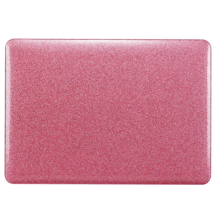 Glittery Powder Laptop PU Leather Paste Case for MacBook Pro 15.4 inch A1990 (2018) / A1707 (2016 - 2017)