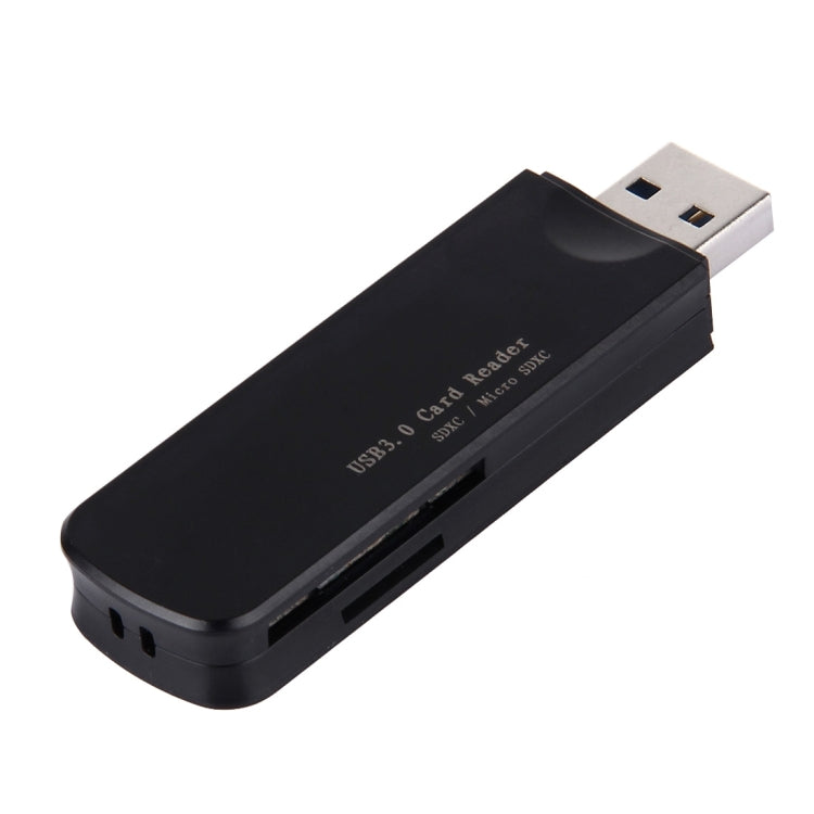 2 in 1 5Gbps USB 3.0 to Micro USB + SD(HC) + Micro SD Card Reader Adapter