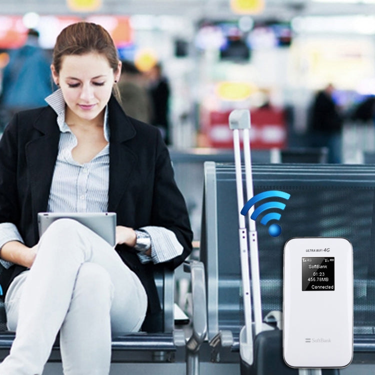 For ZTE 102Z SoftBank Launch High-Speed Mobile WiFi 4G USIM Modem Mini WiFi Router