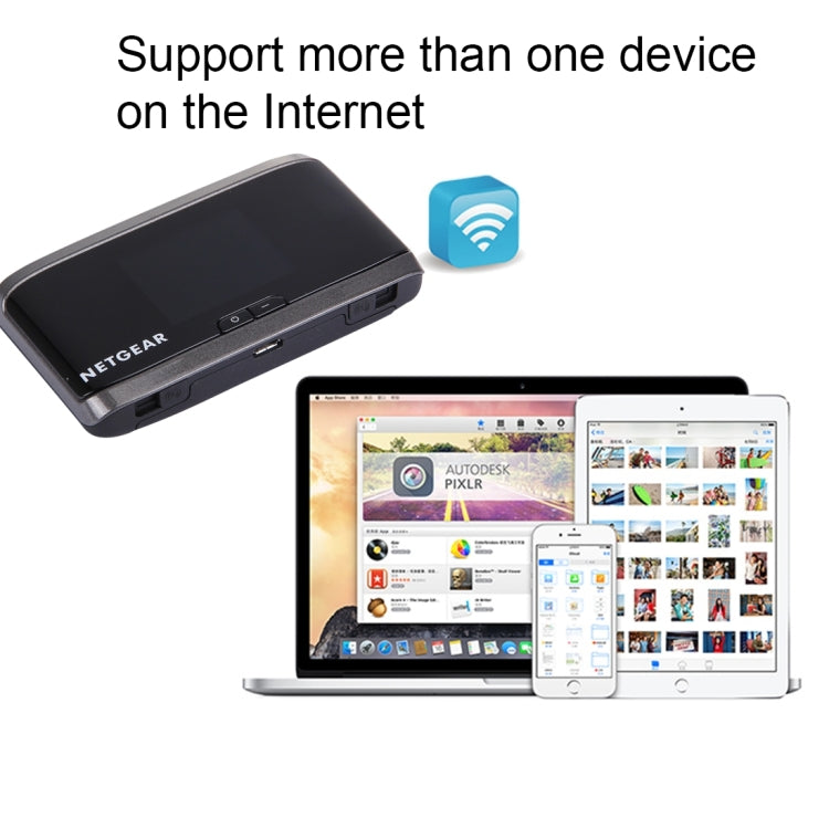 Sierra Aircard 763S Mobile Hotspot Wifi Router, Support External Antenna, Sign Random Delivery(Black)