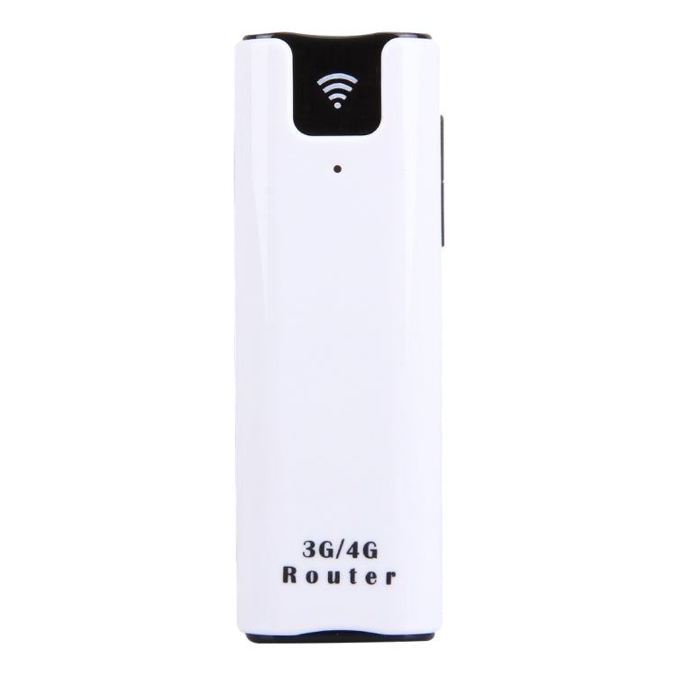LY40 3G High Speed 7.2Mbps WCDMA HSPA+ Mini Mobile WiFi Router, Support 2200mAh Power Bank Charger(White)