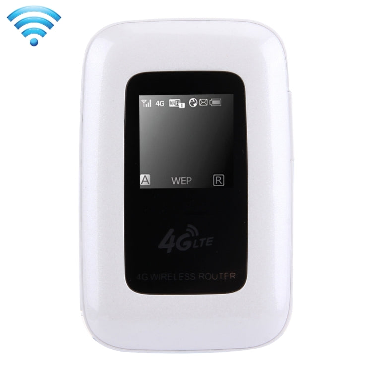LY60 Pocket 150Mbps High Speed 4G Wireless Mobile Terminal Wifi Router(White)