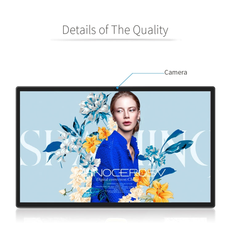 32 inch LCD Display Digital Photo Frame, RK3288 Quad Core Cortex A17 up to 1.8GHz, Android 8.1, 2GB+16GB, Support WiFi & Ethernet & Bluetooth & SD Card & 3.5mm Jack