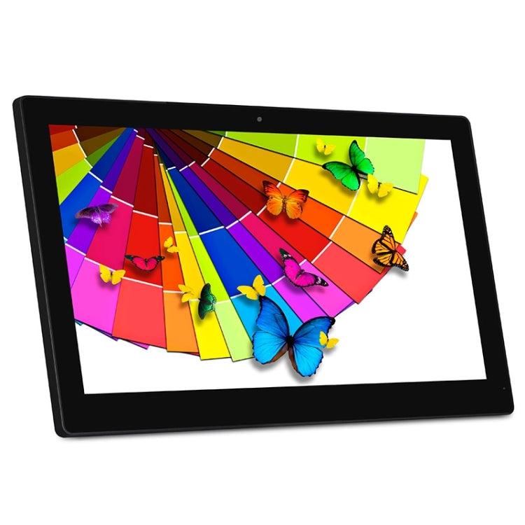 HSD-P537 Touch Screen All in One PC with Holder, 2GB+16GB, 15.6 inch Full HD 1080P Android 7.1, RK3399 Dual-core A72 + Quad-core A53 up to 2.0GHz, Support Bluetooth, WiFi, SD Card, USB OTG(Black)