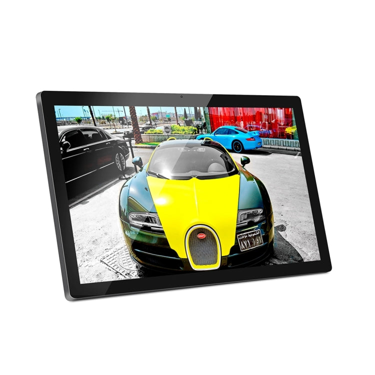 HSD-P539 Touch Screen All in One PC with Holder, 2GB+16GB, 24 inch Full HD 1080P Android 7.1, RK3399 Dual-core A72 + Quad-core A53 up to 2.0 GHz, Support Bluetooth, WiFi, SD Card, USB OTG(Black)