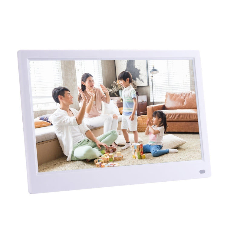 12.5 inch FHD LED Display Digital Photo Frame with Holder & Remote Control, MSTAR V56 Program, Support USB / SD Card Input