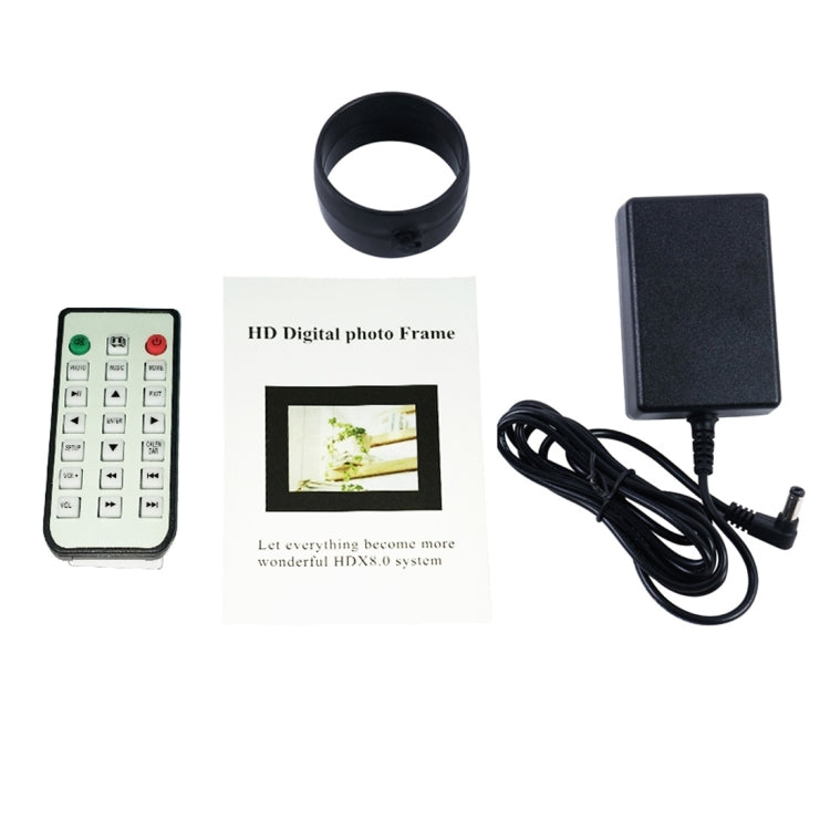 15.0 inch LED Display Digital Photo Frame with Holder / Remote Control, Allwinner, Support USB / SD Card Input / OTG