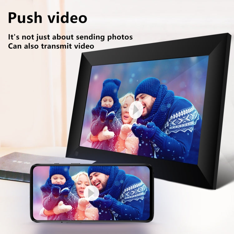 [US Warehouse] P100 10.1 inch 16GB Smart WiFi Cloud Digital Picture Frame with 800x1280 IPS LCD Panel