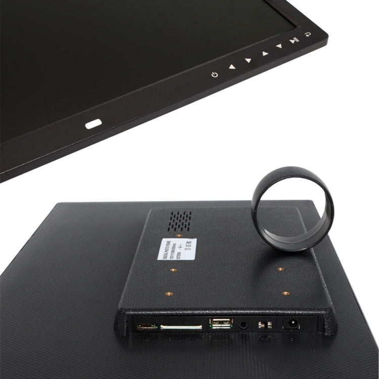 17.0 inch LED Display Digital Photo Frame with 7-keys Touch Button Control / Holder / Remote Control, Allwinner Technology, Support USB / SD Card Input / OTG, US/EU/UK Plug