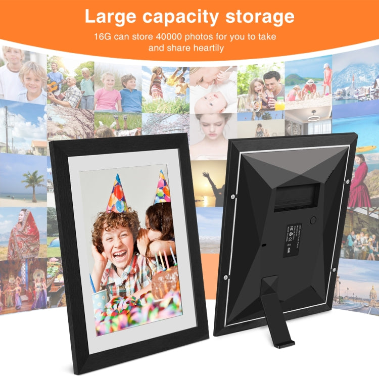 G100 10.1 inch LCD Screen WIFI Cloud Album Digital Photo Frame Electronic Photo Album with Touch Rotating Screen & Video Push