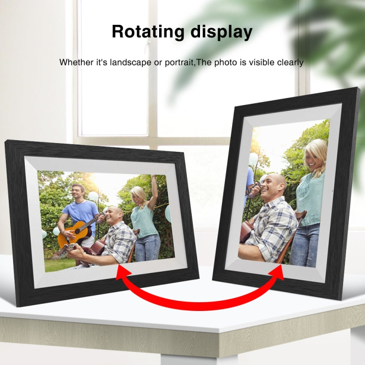 G100 10.1 inch LCD Screen WIFI Cloud Album Digital Photo Frame Electronic Photo Album with Touch Rotating Screen & Video Push